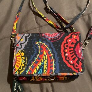 Vera Bradley Paisley Crossbody Wristlet